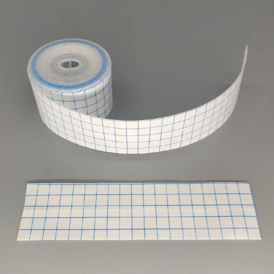 10cm X 10m ロール白い医療用創傷被覆材不織布石膏